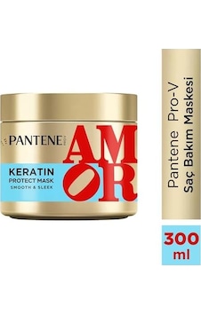 Pantene Amor Edition Pro-v Keratin Koruması Saç Bakım Maskesi 300 Mililitre Pantene Amor Edition Pro-v Keratin Koruması Saç Bakım Maskesi 300 Mililitre