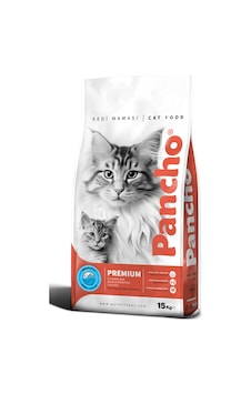 Pancho Somon Balık Etli Yetişkin Kedi Maması 15 KG Pancho Somon Balık Etli Yetişkin Kedi Maması 15 KG