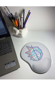 Rick And Morty 241509 Desenli Bilek Destekli Mouse Pad Mousepad