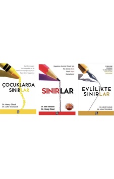Cocuklarda Sinirlar Ve Sinirlar + Evlilikte Sinirlar 3kitap Cocuklarda Sinirlar Ve Sinirlar + Evlilikte Sinirlar 3kitap