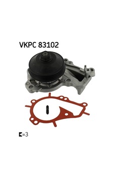 Skf Devirdaim Su Pompası Corsa F-crossland-108-208-301-308-2008-c-elysee-c1-c3-c4-ds3 1.2 Vtı Puretech Skf Vkpc83102 9846882780-9803442480-3639521 Skf Devirdaim Su Pompası Corsa F-crossland-108-208-301-308-2008-c-elysee-c1-c3-c4-ds3 1.2 Vtı Puretech Skf Vkpc83102 9846882780-9803442480-3639521
