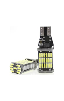 Renault Megane 4 Geri Vites Led Aydınlatma Ampülü T15 Led 45smd Led Renault Megane 4 Geri Vites Led Aydınlatma Ampülü T15 Led 45smd Led
