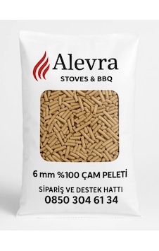 Alevra Pelet Çam Peleti 6 Mm Alevra Pelet Çam Peleti 6 Mm
