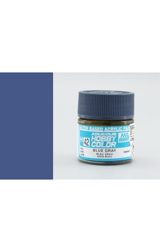 10 Ml. Blue Gray Aqueous Serisi Maket Boyası, Mr.hobby H042 Standart 10 Ml. Blue Gray Aqueous Serisi Maket Boyası, Mr.hobby H042 Standart