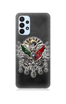 Samsung Galaxy A23 Uyumlu Osmanlı Arması Detaylı Sanat Desenli Silikon Kılıf Çok Renkli Samsung Galaxy A23 Uyumlu Osmanlı Arması Detaylı Sanat Desenli Silikon Kılıf Çok Renkli
