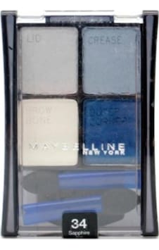 Maybelline New York Expert Wear Quads 34 Sapphire Ice Maybelline New York Expert Wear Quads 34 Sapphire Ice