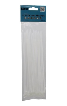 25pcs Beyaz 3.6x200mm Plastik Cırt Kelepçe 5705 Diğer 25pcs Beyaz 3.6x200mm Plastik Cırt Kelepçe 5705 Diğer
