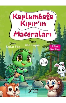1. Sınıflar İçin 16 Sayfa Okuma Seti 10 Kitap + Soru Kitabı
