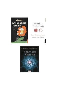 Ben Kendime Yeterim + Muthis Psikoloji + Rezonans Kanunu 3 Set
