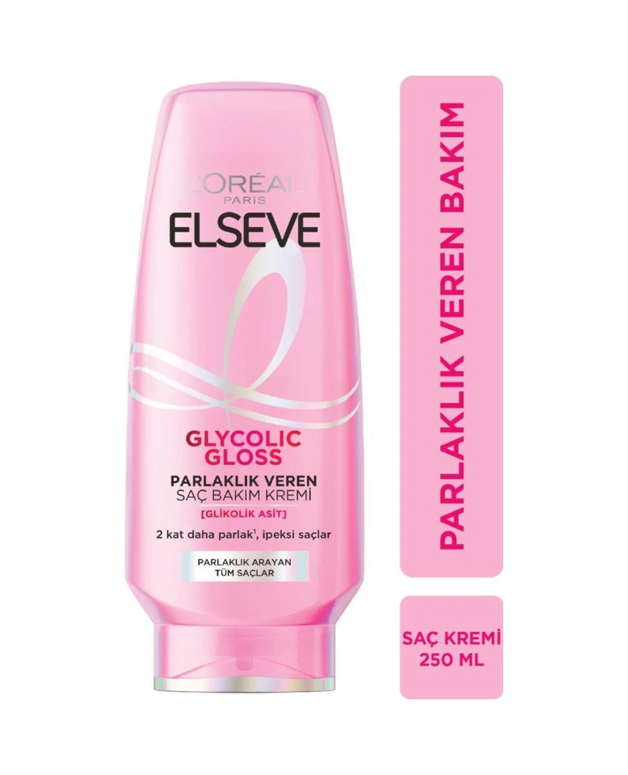 L'oréal Paris Elseve Glycolic Gloss Parlaklık Veren Saç Bakım Kremi 250ml L'oréal Paris Elseve Glycolic Gloss Parlaklık Veren Saç Bakım Kremi 250ml