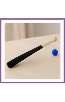 Bezos Ahşap Beyzbol Sopası 65 Cm Boyalı Rengaren Çok Renkli Bezos Ahşap Beyzbol Sopası 65 Cm Boyalı Rengaren Çok Renkli