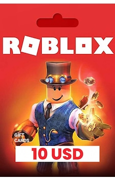 Roblox Gift Card 10 Usd