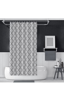 Banyo Perdesi 2x110x200 Çift Kanat Duş Perdesi Halka Hediyeli Duşakabin Perdesi 2111 Çok Renkli Banyo Perdesi 2x110x200 Çift Kanat Duş Perdesi Halka Hediyeli Duşakabin Perdesi 2111 Çok Renkli