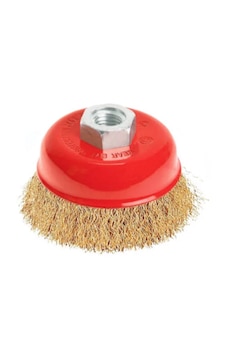 Bay Tec Saçaklı Çanak Tel Fırça 65 Mm Bay Tec Saçaklı Çanak Tel Fırça 65 Mm