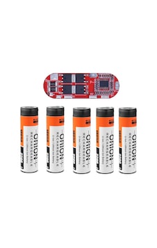 5 Adet Orion Li-ion Pil Ve 5s 25a Bms. 5 Adet Orion Li-ion Pil Ve 5s 25a Bms.