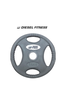 Diesel Fitness Rop 4 Olimpik Kauçuk Flanş - Plaka 7.5kg Gri Diesel Fitness Rop 4 Olimpik Kauçuk Flanş - Plaka 7.5kg Gri