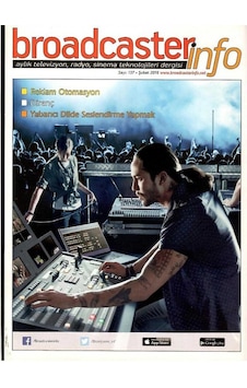 Broadcasterinfo:aylık Televizyon,radyo,sinema Teknolojileri Dergisi -reklam Otomasyon Sayı:137-şubat-2016 Retro Koleksiyon Eski Baskı