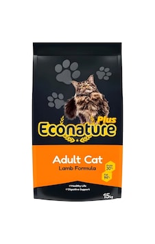 Econature Plus Kuzu Etli Yetişkin Kedi Maması 15 Kg Econature Plus Kuzu Etli Yetişkin Kedi Maması 15 Kg