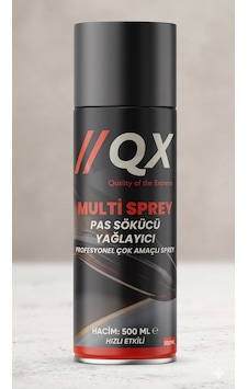 Qx Multi Sprey Pas Sökücü Yağlayıcı 500 Ml