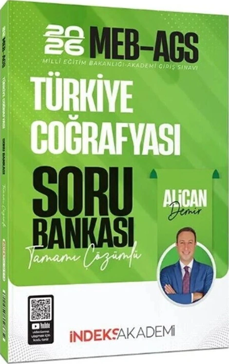 İndeks Akademi 2026 Meb Ags Türkiye Coğrafyası Soru Bankası İndeks Akademi 2026 Meb Ags Türkiye Coğrafyası Soru Bankası