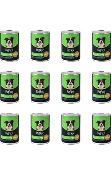 Reflex Plus Sos İçinde Et Parçacıklı Beyaz Balıklı ve Tatlı Patatesli Yetişkin Köpek Konservesi 12 x 400 G Reflex Plus Sos İçinde Et Parçacıklı Beyaz Balıklı ve Tatlı Patatesli Yetişkin Köpek Konservesi 12 x 400 G