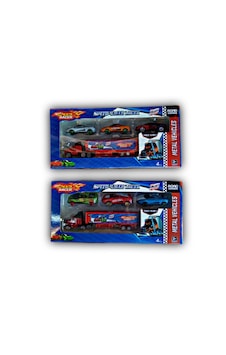 Toysan Tır Seti 3 Lü Metal Araba