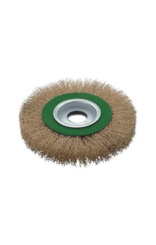 Troy T 27704/125 Saçaklı Daire Fırça, Yeşil/gri/prinç, 125 Mm Troy T 27704/125 Saçaklı Daire Fırça, Yeşil/gri/prinç, 125 Mm