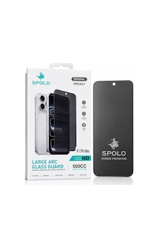 Spolo İphone 17 Pro Hayalet Ekran Koruyucu 500cc Full Hd Large Arc Gizlilik Camı Darbe Ve Çizilme Koruyucu Spolo İphone 17 Pro Hayalet Ekran Koruyucu 500cc Full Hd Large Arc Gizlilik Camı Darbe Ve Çizilme Koruyucu
