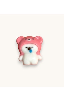 Moj Moj Taba Squish Uykucu Ayı Sukuşi Yumuşak Stres Atıcı Oyuncak - 1 Adet Moj Moj Taba Squish Uykucu Ayı Sukuşi Yumuşak Stres Atıcı Oyuncak - 1 Adet