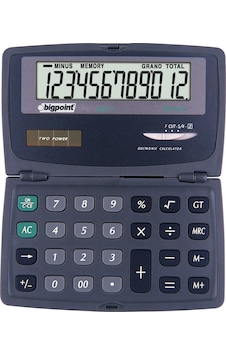 Bigpoint BP517 Cep Tipi 12 Hane Hesap Makinesi