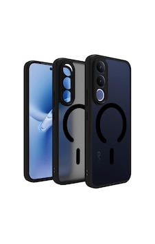 Microcase Vivo V70 Fe 5g İle Uyumlu Magsafe Uyumlu Mat Yüzey Kılıf Al4967 Siyah Microcase Vivo V70 Fe 5g İle Uyumlu Magsafe Uyumlu Mat Yüzey Kılıf Al4967 Siyah