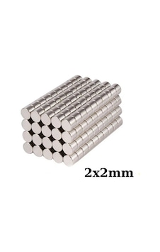 2x2mm Neodyum Güçlü Mıknatıs - Neodim Magnet 2x2mm Neodyum Güçlü Mıknatıs - Neodim Magnet