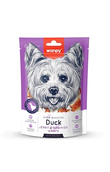 Wanpy Deri Üzerine Ördek Sarılı Köpek Ödülü 100 G