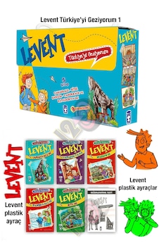 Levent Türkiye'yi Geziyorum 1 Set 8 Yaş Ve Üzeri 5 Kitap Levent Türkiye'yi Geziyorum 1 Set 8 Yaş Ve Üzeri 5 Kitap