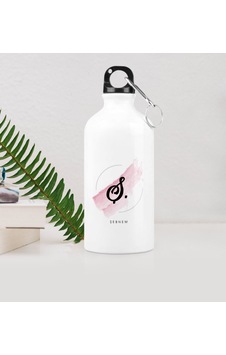 Kişiye Özel Ş Baş Harf Ve İsimli Metal Suluk (500 Ml.) Model 4