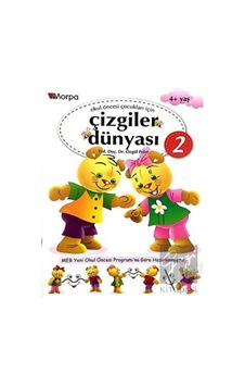 +4 Yaş Çizgiler Dünyası 2 Morpa Kültür Yayınları  -  Morpa Kültür Yayınları