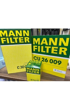 Mann Honda Crv Cr-v 1.6 Dizel İ-dtec Filtre Seti Hava Yağ Polen Mann Honda Crv Cr-v 1.6 Dizel İ-dtec Filtre Seti Hava Yağ Polen