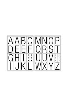 Tanex Harf Sticker 30mm 2 Sayfa Stc-519-1 - 3 Adet Tanex Harf Sticker 30mm 2 Sayfa Stc-519-1 - 3 Adet