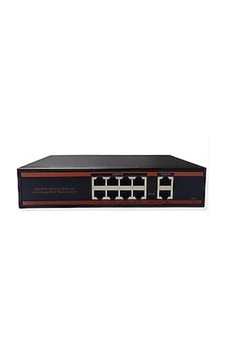 Nova Hıf0820fbl-c 8 Port Poe+ 10-100 Mbps 2 Port 10-100 Mbps Uplink Switch Nova Hıf0820fbl-c 8 Port Poe+ 10-100 Mbps 2 Port 10-100 Mbps Uplink Switch