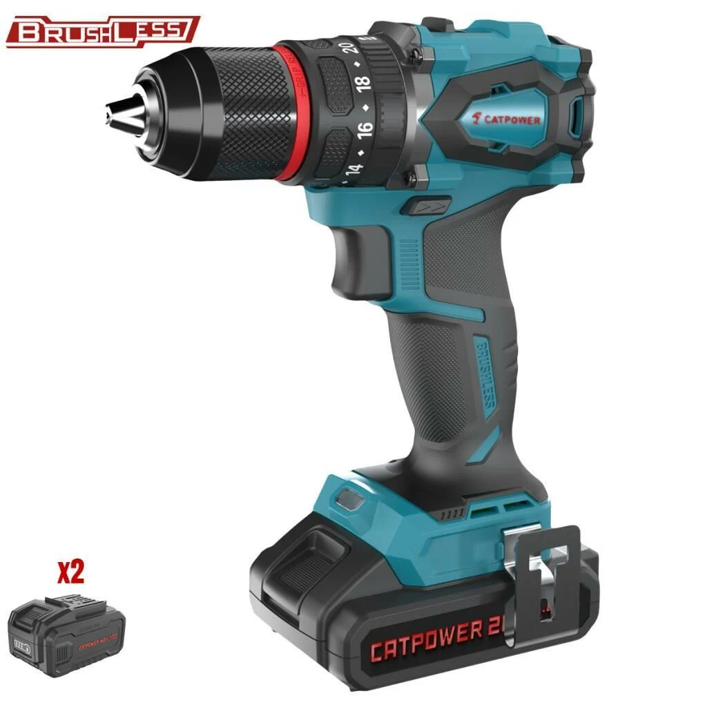 Catpower 4112 20V 2.0AH 2 Akülü Kömürsüz Akülü Darbeli Vidalama Makinesi Catpower 4112 20V 2.0AH 2 Akülü Kömürsüz Akülü Darbeli Vidalama Makinesi