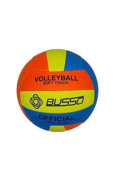 Busso Soft Touch Voleybol Topu Sarı - Turuncu - Mavi Çok Renkli Busso Soft Touch Voleybol Topu Sarı - Turuncu - Mavi Çok Renkli