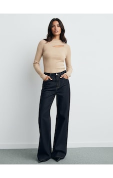 Ltb Gerade Dik Yaka Detaylı Kadın Body Bej Ltb Gerade Dik Yaka Detaylı Kadın Body Bej