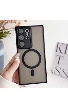 Samsung Galaxy S25 Ultra Uyumlu Magsafe Lens Korumalı Kılıf Siyah Samsung Galaxy S25 Ultra Uyumlu Magsafe Lens Korumalı Kılıf Siyah