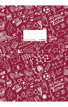 Herma Defter Kabı Schoolydoo A4 Bordo