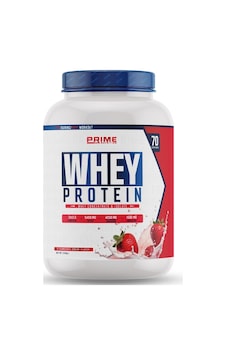 Prime Nutrition Whey Protein 2310 Gram - Strawberry Cream - 70 Servis Prime Nutrition Whey Protein 2310 Gram - Strawberry Cream - 70 Servis