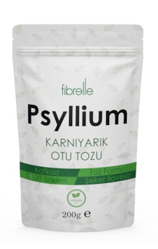 Fibrelle Karnıyarık Otu Psyllium Tozu 200 Gr Fibrelle Karnıyarık Otu Psyllium Tozu 200 Gr