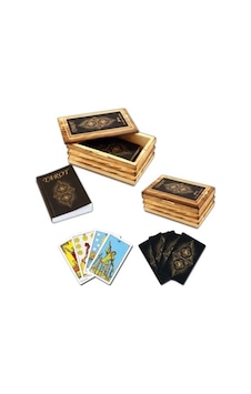 Star Tarot Kartı Ahşap Kutulu Star Tarot Kartı Ahşap Kutulu