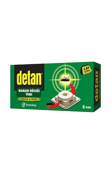 Detan Hamam Böceği Yemi 6'lı Detan Hamam Böceği Yemi 6'lı
