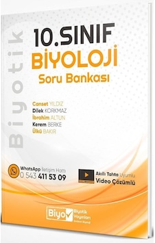 10. Sınıf Biyoloji Biyotik Soru Bankası Biyotik Yayınları 10. Sınıf Biyoloji Biyotik Soru Bankası Biyotik Yayınları