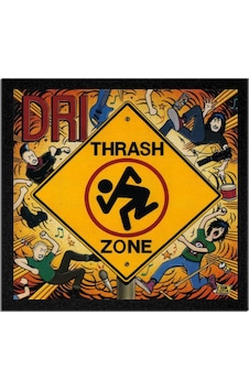 Beam Dijital D.R.I. Trasher Zone Albüm Arma Peç Patch Yama Beam Dijital D.R.I. Trasher Zone Albüm Arma Peç Patch Yama
